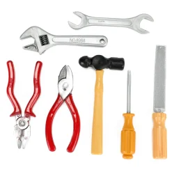 Werkbank / Gereedschap|Jongens> Gereedschapset in zak 3 assorti