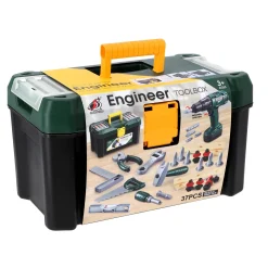 Jongens|Werkbank / Gereedschap> Gereedschapskist 37-delig