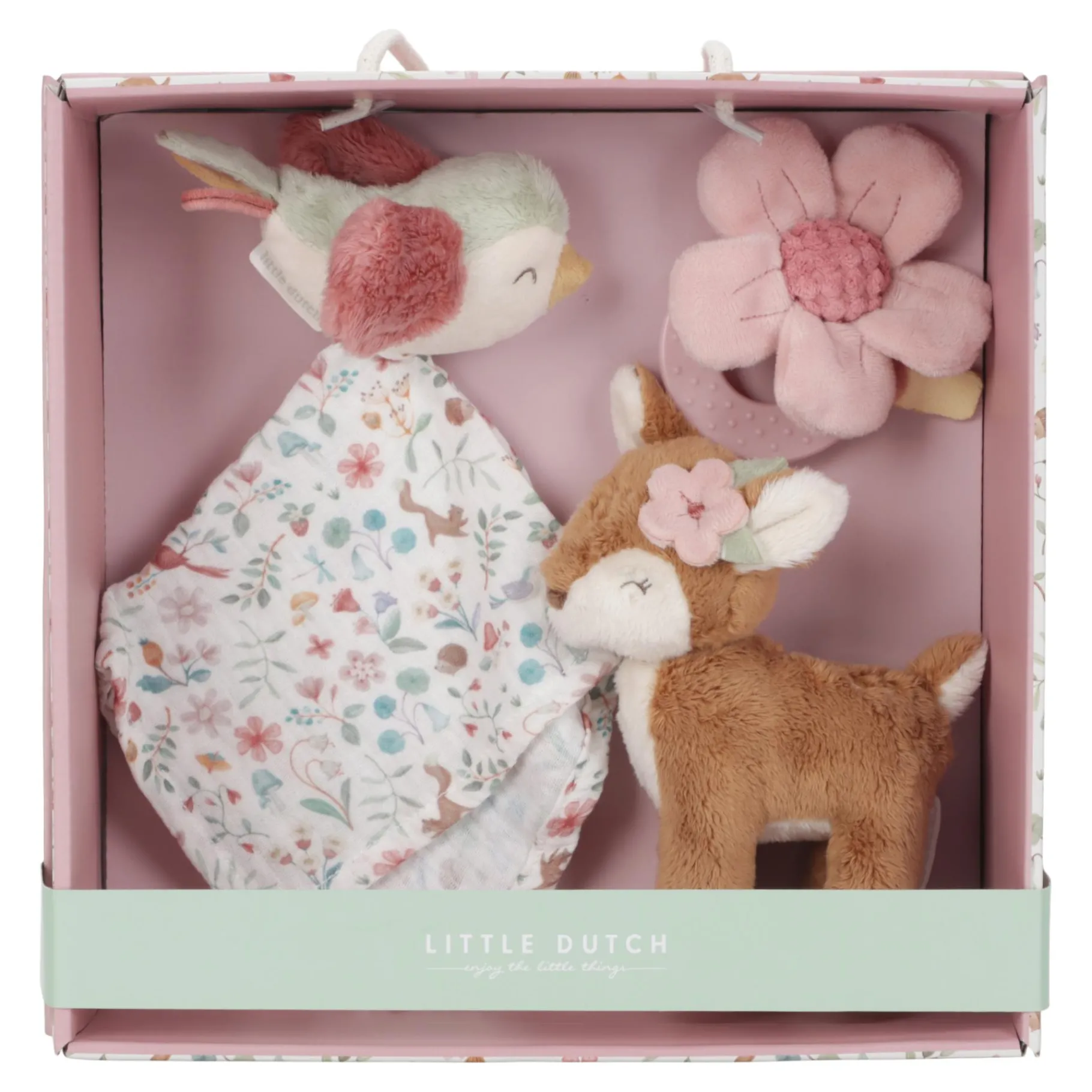 Babyspeelgoed> Giftset Knuffels Fairy Garden