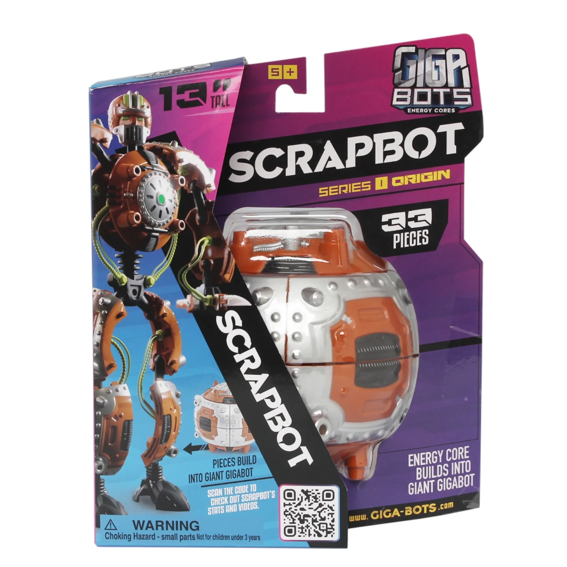 Actiefiguren|Jongens> Giga Bots Energy Core Scrapbot