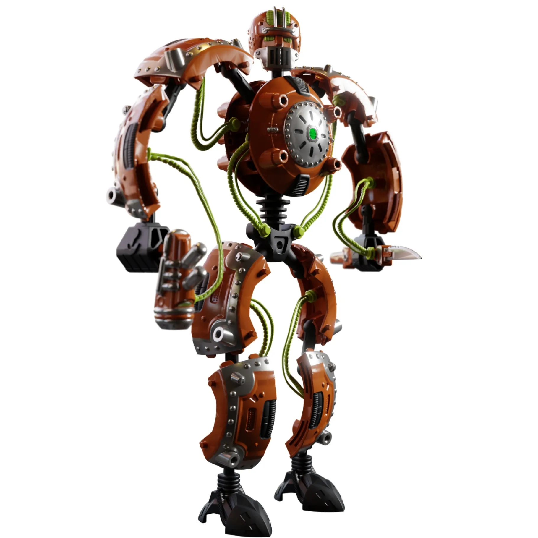 Actiefiguren|Jongens> Giga Bots Energy Core Scrapbot