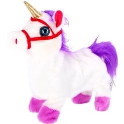 Meisjes|Speelfiguren>Pluchiez Go Go Walkimals Interactieve Unicorn Knuffel