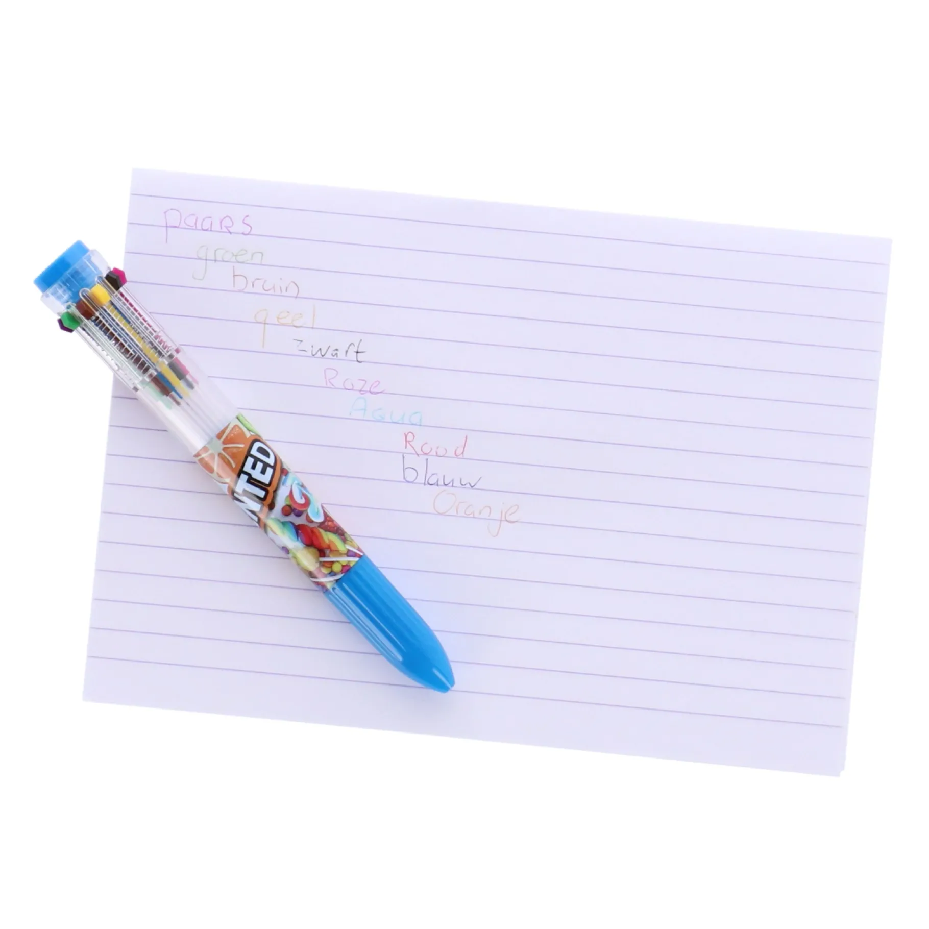 Meisjes|Schrijfwaren> Grote balpen 10 kleuren en geuren