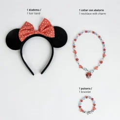 Sieraden Maken></noscript> Haarband & sierradenset Minnie Mouse