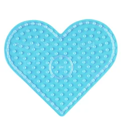 Strijkkralen>Hama Maxi Strijkkralen Grondplaat Hart Transparant