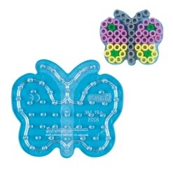 Strijkkralen>Hama Maxi Strijkkralen Grondplaat Vlinder Transparant