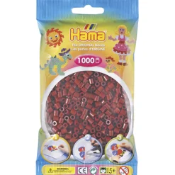 Strijkkralen>Hama Strijkkralen 1000 Stuks Bordeauxrood