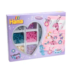 Strijkkralen> Hama strijkkralen 2400 stuks sieradenset paars