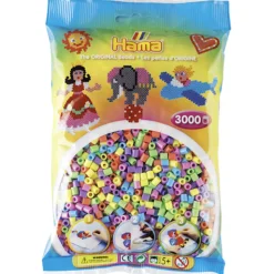Strijkkralen>Hama Strijkkralen 3000 Stuks Pastel