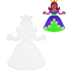 Strijkkralen>Hama Strijkkralen Grondplaat Prinses Wit