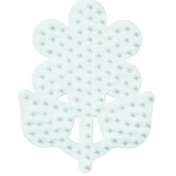 Strijkkralen>Hama Strijkkralen Grondplaat Bloem Wit