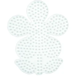 Strijkkralen>Hama Strijkkralen Grondplaat Bloem Wit