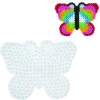 Strijkkralen>Hama Strijkkralen Grondplaat Vlinder Wit