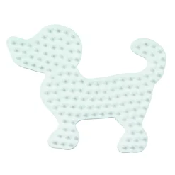 Strijkkralen>Hama Strijkkralen Grondplaat Hond 2 Wit