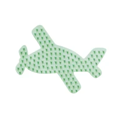 Strijkkralen>Hama Strijkkralen Grondplaat Vliegtuig Wit