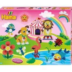 Strijkkralen> Hama strijkkralen set vrolijke dieren 4000 delig
