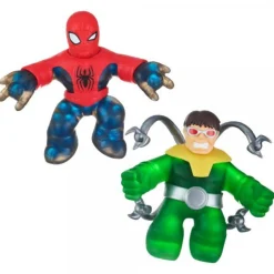 Actiefiguren|Jongens> Heroes Of Goo Jit Zu Figures 2 Pack Marvel Spiderman vs Octopus