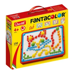 Ministeck>Quercetti Hobbyset Mozaïekkoffer 150-delig