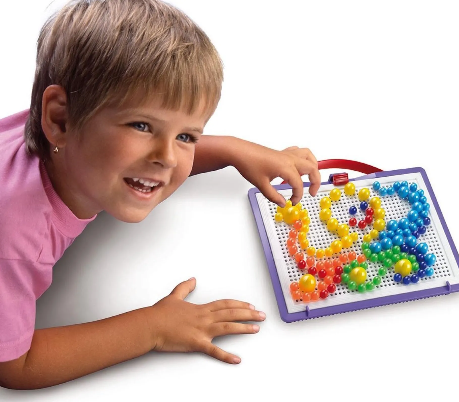 Ministeck>Quercetti Hobbyset Mozaïekkoffer 150-delig