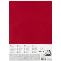 Knutselsets> Hobbysheets A4 16 Stuks Vilt/Foam/Glitter