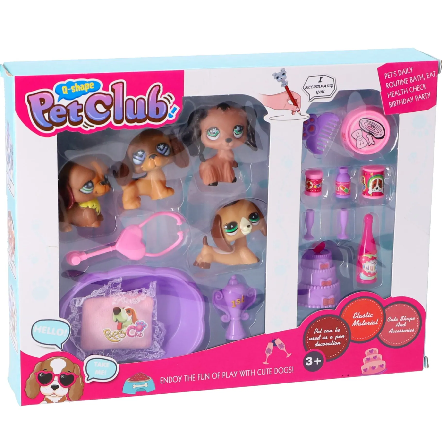 Speelsets|Jongens> Hondenverzorgingsspeelset