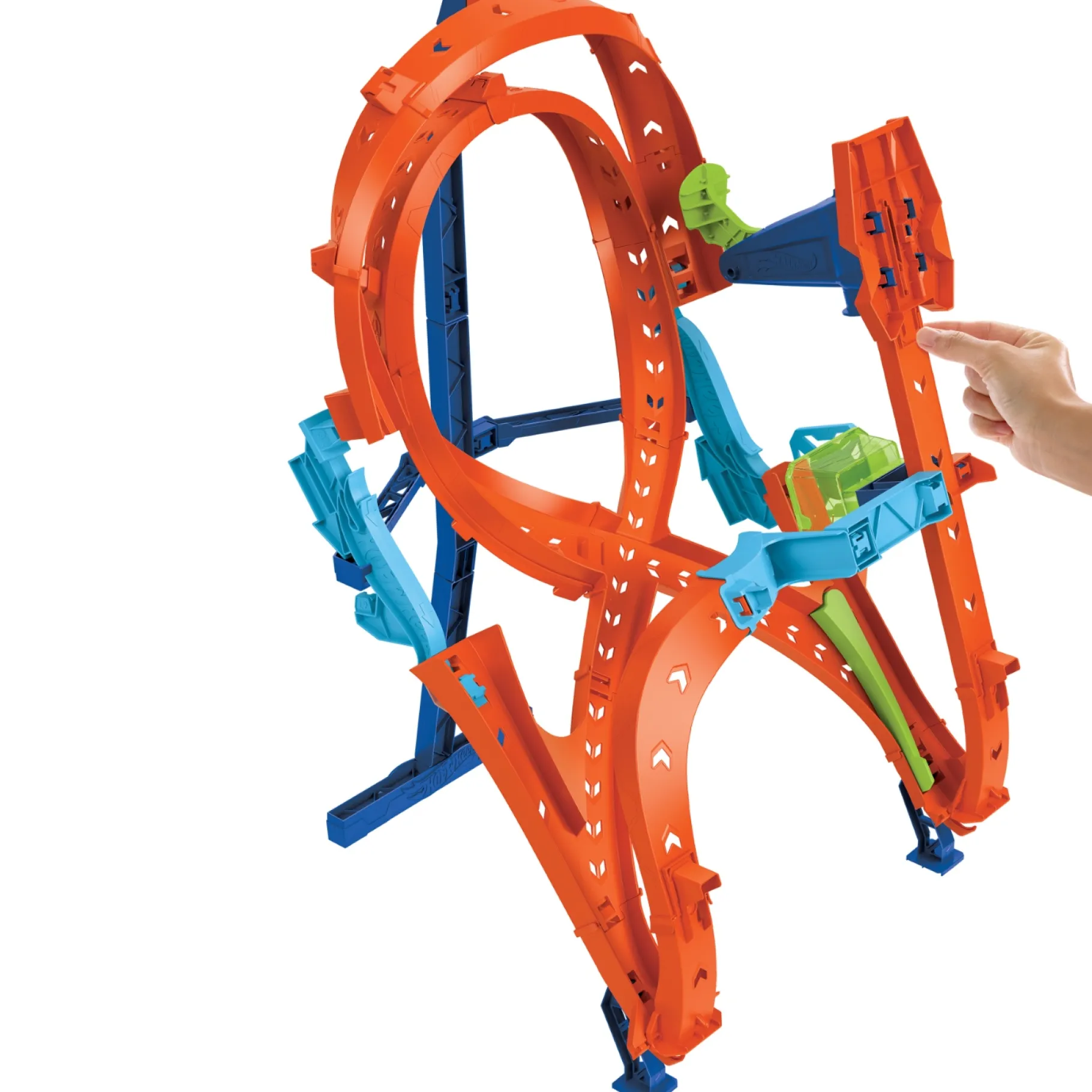 Stuntsets|Jongens>Mattel Hot Wheels Action Vertical 8 Jump