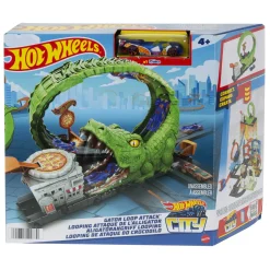 Jongens> Hot Wheels city gator loop attack speelset
