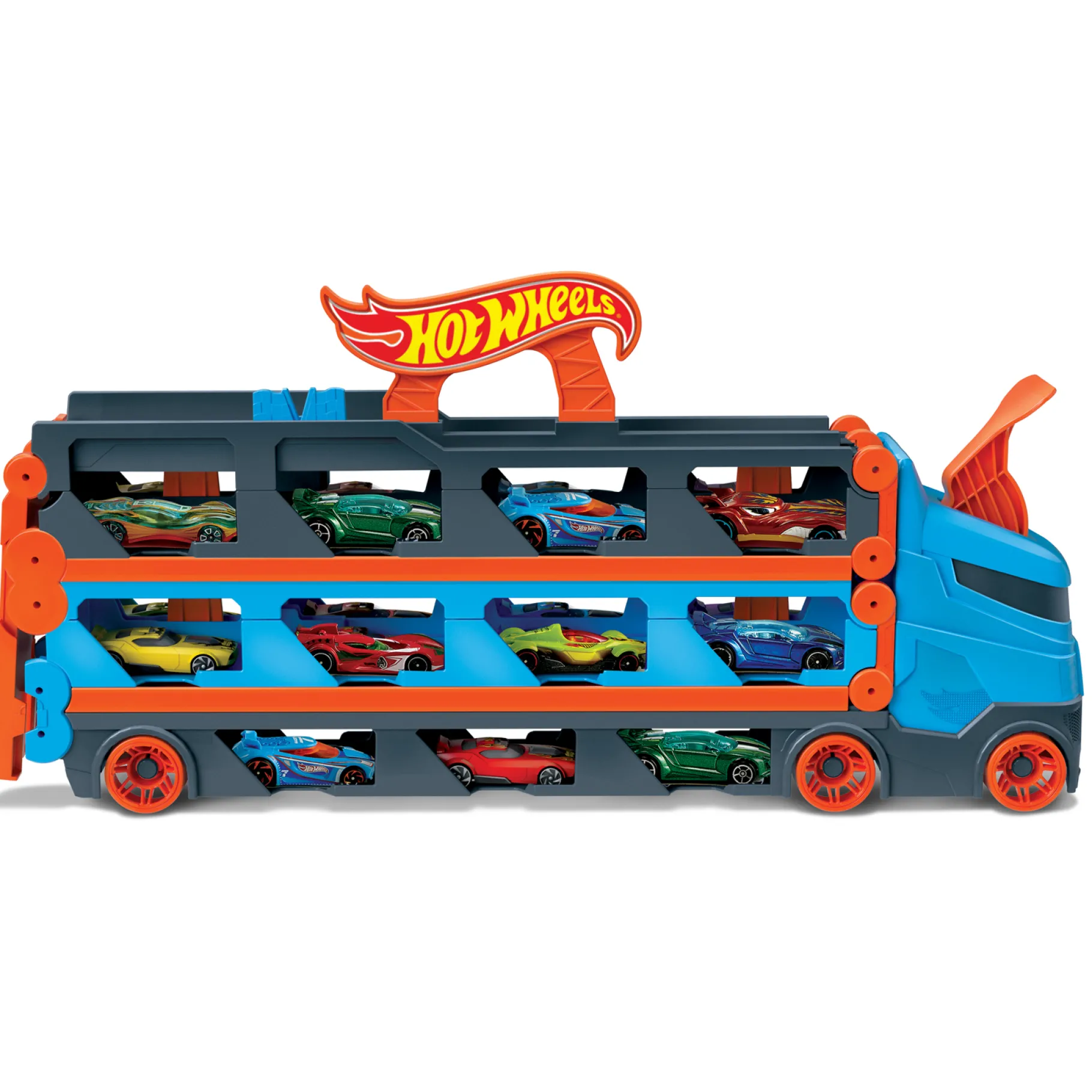 Auto's|Jongens>Mattel Hot Wheels City Speedway Transportwagen