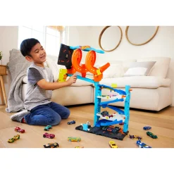 Stuntsets|Jongens></noscript>Mattel Hot Wheels City Transforming Race Tower