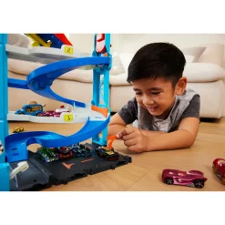 Stuntsets|Jongens></noscript>Mattel Hot Wheels City Transforming Race Tower