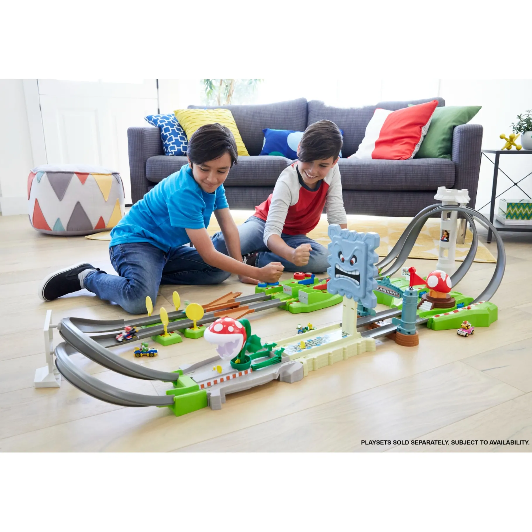 Racebanen|Jongens> Hot Wheels Mario Kart Circuit Trackset