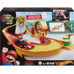 Racebanen|Jongens>Mattel Hot Wheels Mario Kart Kong Island track set