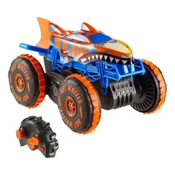 Auto's|Jongens> Hot Wheels monster tr. rc tiger shark climber