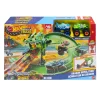 Racebanen|Jongens> Hot Wheels monster track sharks vs dino  dragon trackset