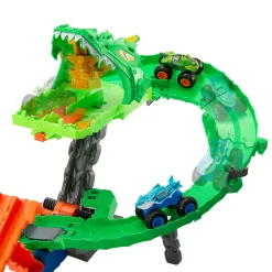 Racebanen|Jongens></noscript> Hot Wheels monster track sharks vs dino  dragon trackset