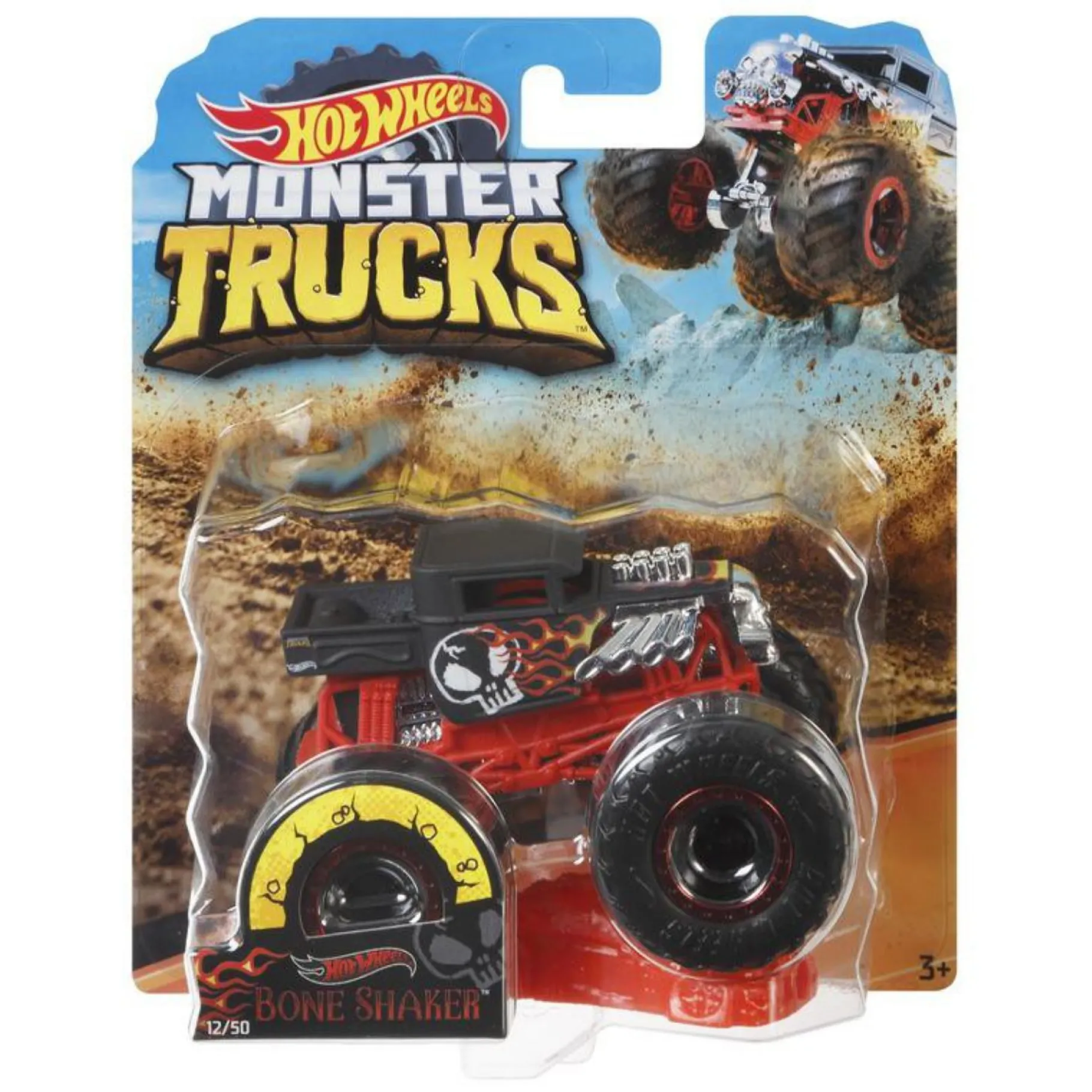 Jongens|Auto's>Mattel Hot Wheels Monster Trucks 1:64 Assorti