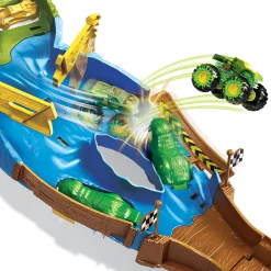 Stuntsets|Jongens></noscript>Mattel Hot Wheels Monster Trucks Wreckin Raceway Racebaan