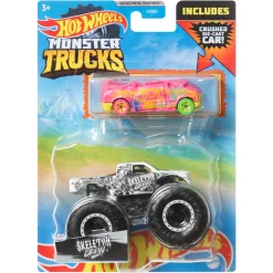 Auto's>Mattel Hot Wheels Monster Trucks + Bonus 1:64 Assorti