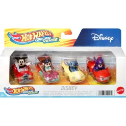 Auto's|Jongens>Disney Hot Wheels racevers 4 pack