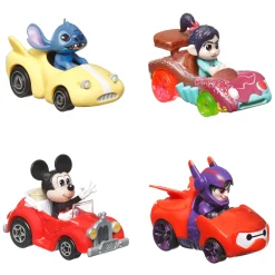 Auto's|Jongens>Disney Hot Wheels racevers 4 pack