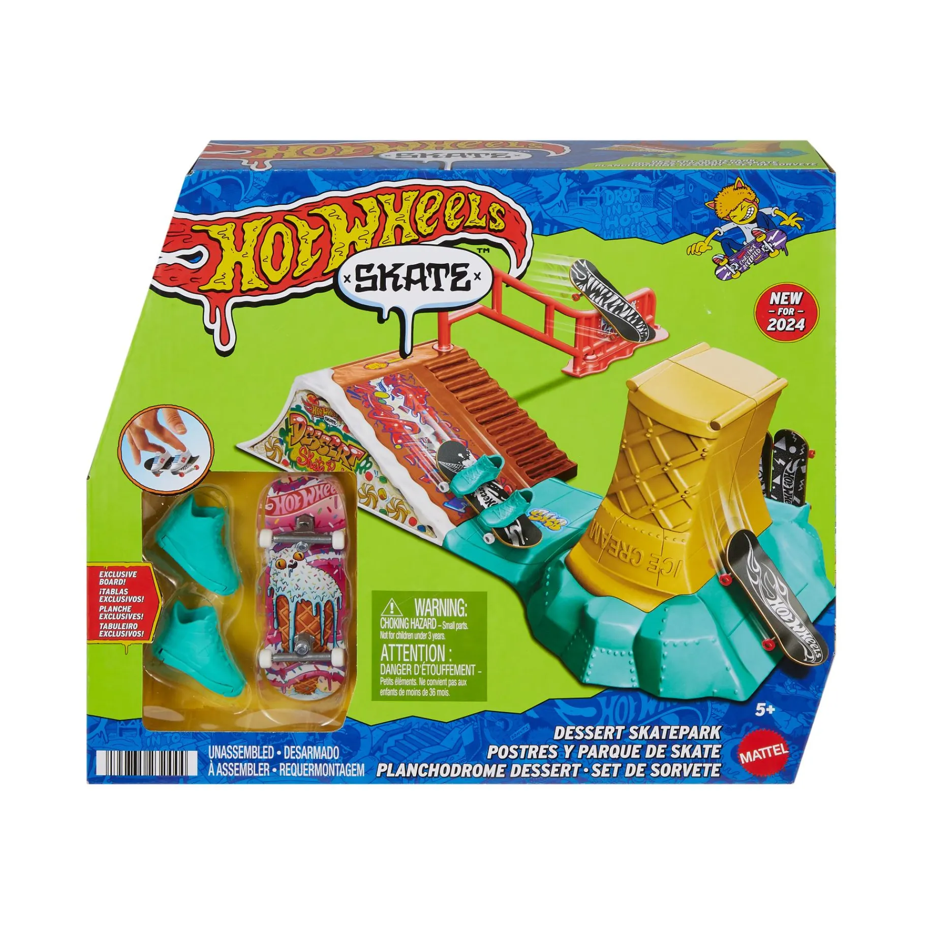 Stuntsets|Jongens> Hot Wheels Skate Drop In Skate Set Assortment