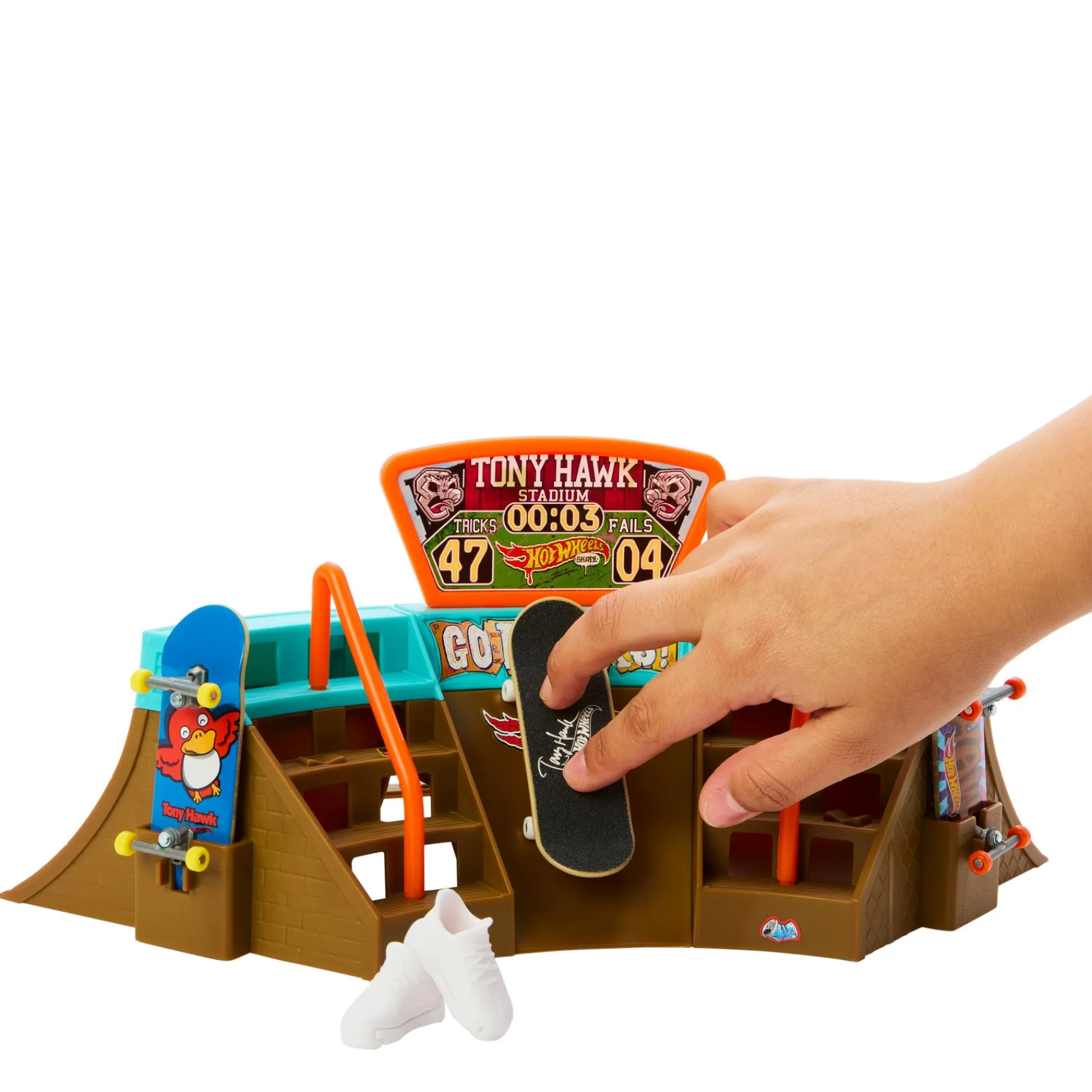 Stuntsets|Jongens> Hot Wheels Skate Drop In Skate Set Assortment