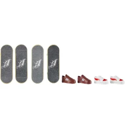 Stuntsets|Jongens></noscript> Hot Wheels Skate Fingerboard + Schoen 4-Pack Assorti