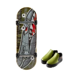 Jongens|Stuntsets> Hot Wheels Skate Fingerboard + Schoen Assorti