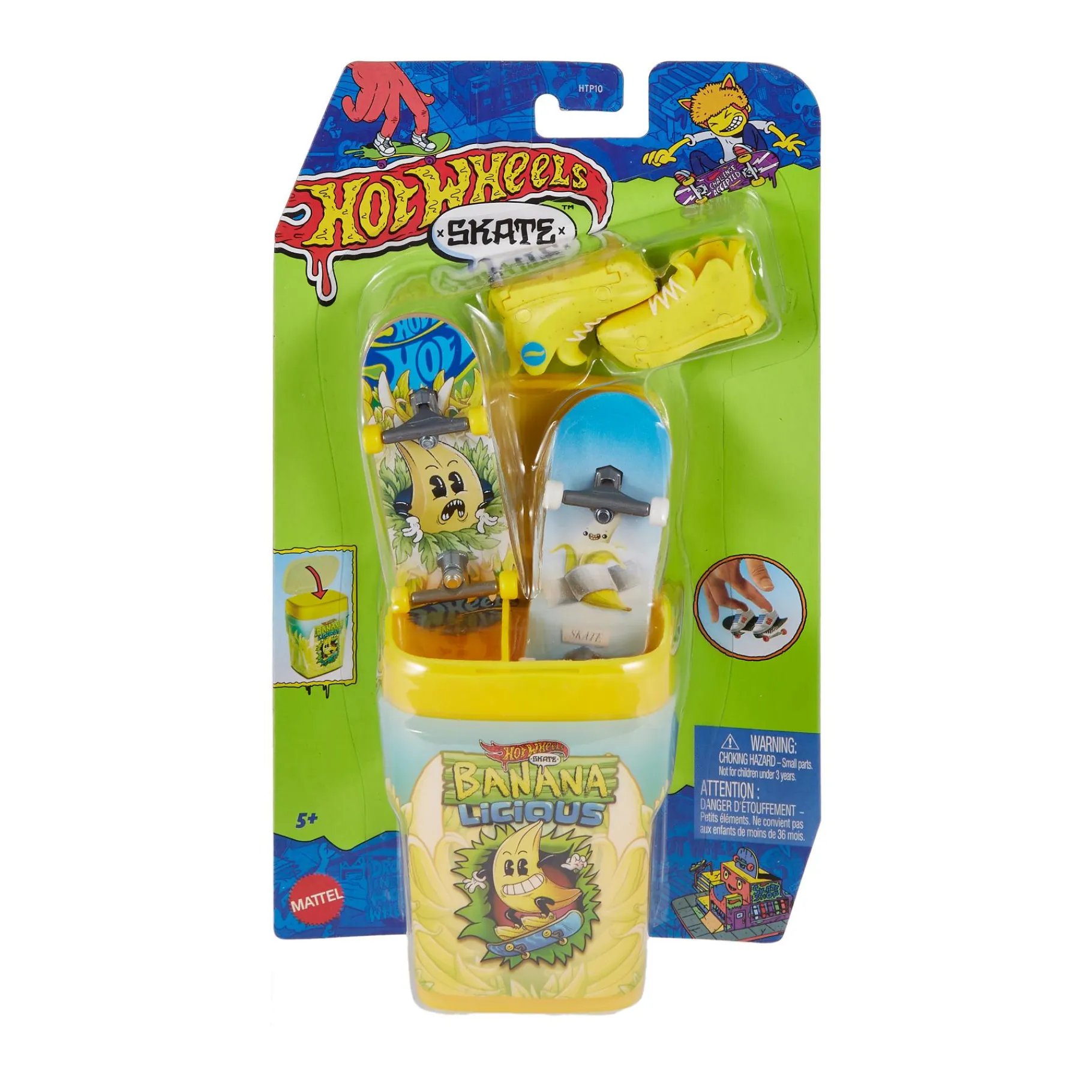 Stuntsets|Jongens> Hot Wheels Skate Flavor Container 2-Pack Assortme