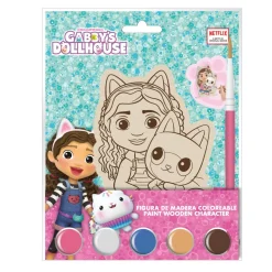 Verven / Schilderen> Hout verven Gabby's Dollhouse