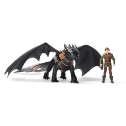 Actiefiguren|Jongens> How To Train Your Dragon Dragon And Viking  Toothless & Hiccup