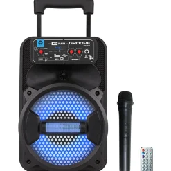 Speelgoedmicrofoons> Idance Boombox + Wielen + Microfoon