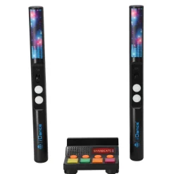 Instrumenten>Idance drums freedom electrisch zwart inclusief licht en mengpaneel