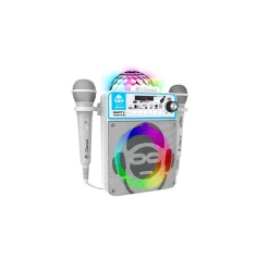 Disco> Idance partybox groove karaoke machine met 2 microfoons